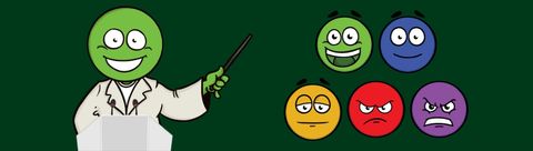 Mascotes do site Reclame Aqui